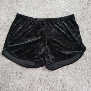 Velvet shorts